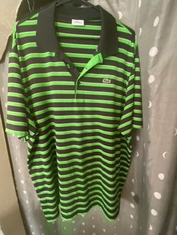 Lacoste Sport Striped Polo Shirt