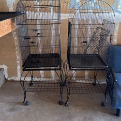 2 Bird Cages 