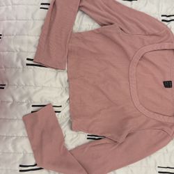 Shein Pink Long Sleeve