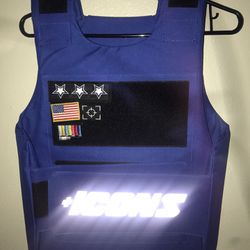 Blue Icon Vest 
