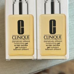 2 Unopened Clinique Moisturizing Gel 