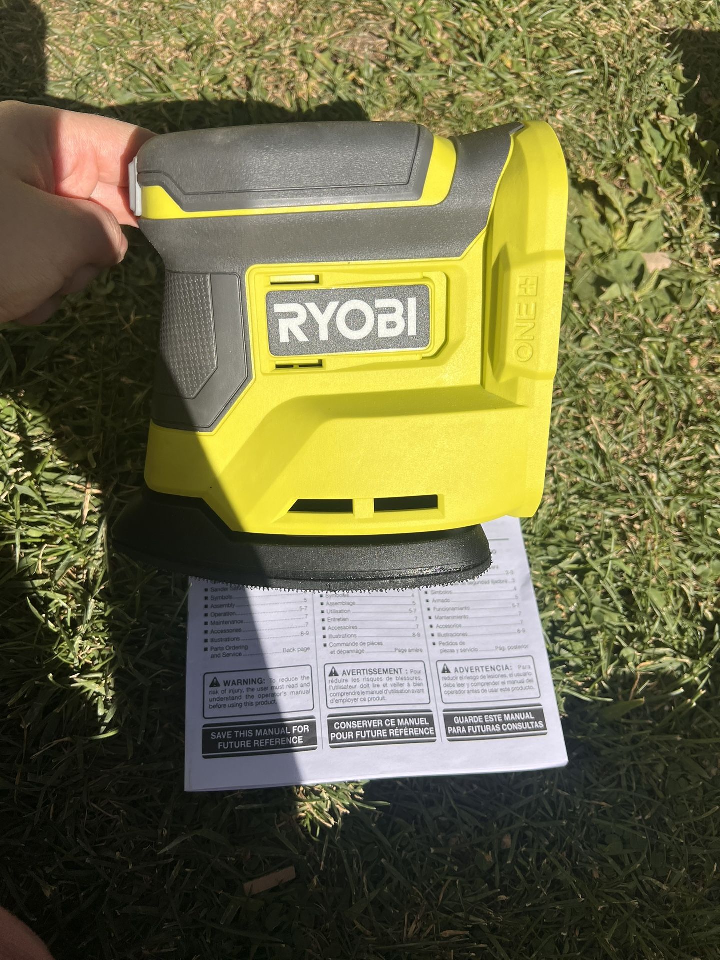 Ryobi Corner Sander 18v