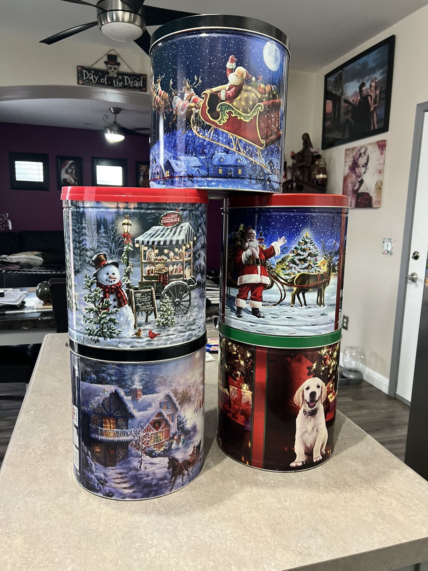 Christmas Tins 
