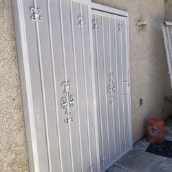 Sliding Security Door  Puerta Corrediza De Seguridad 