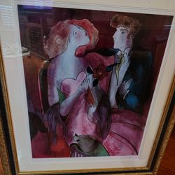 Robe Du Soir Lithograph