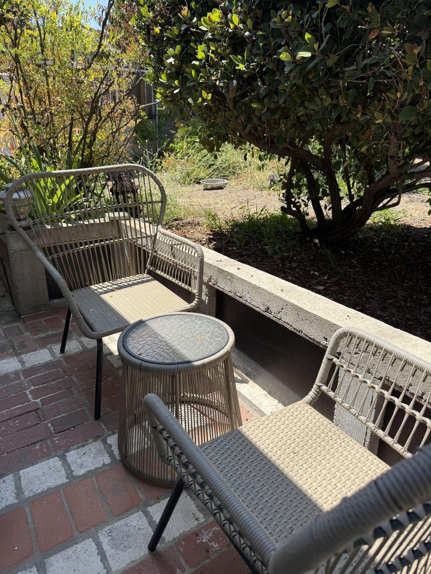 Wicker Patio Set