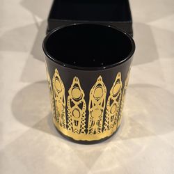 House of Harlow 1960 Candle Glass Gold