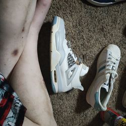 Nike Dior Jordan 4 s And I Have The Blue Noth Carolina 4 Abd Eminem 3 s and Eminem 