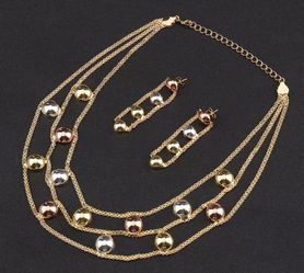 stainless still jewelry set