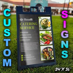 Business Yard Signs | Custom Printed Signs 24” x 36”