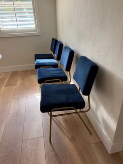 6 Used West Elm Dining chairs