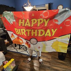 Pokémon Birthday Banner
