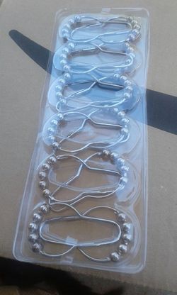 Shower curtains clips...