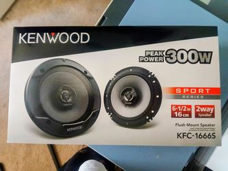 Kenwood 6.5 Door Speakers Brand New In The Box