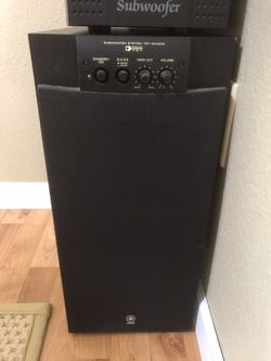 Subwoofer/ Speakers