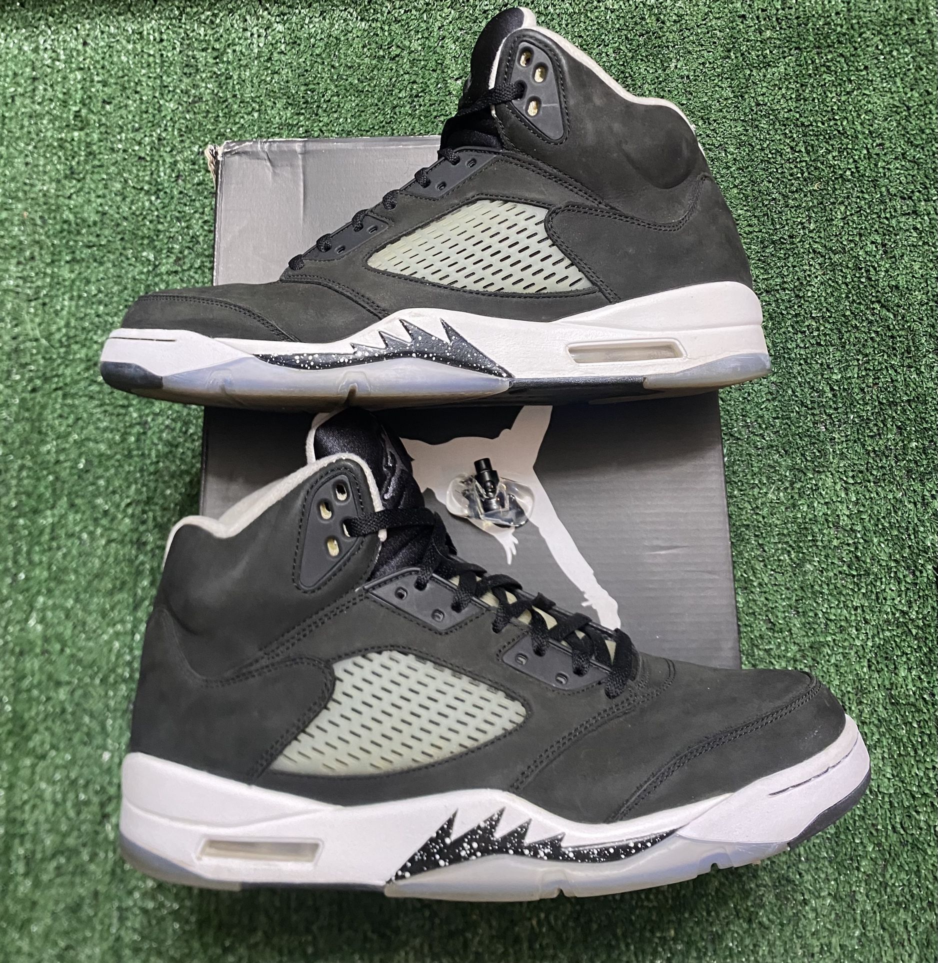 Jordan Moonlight 5s size 12 USED But Clean