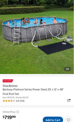 Above ground pool