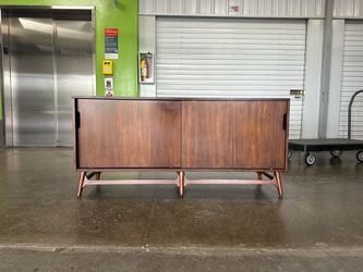 Modern media cabinet TV console
