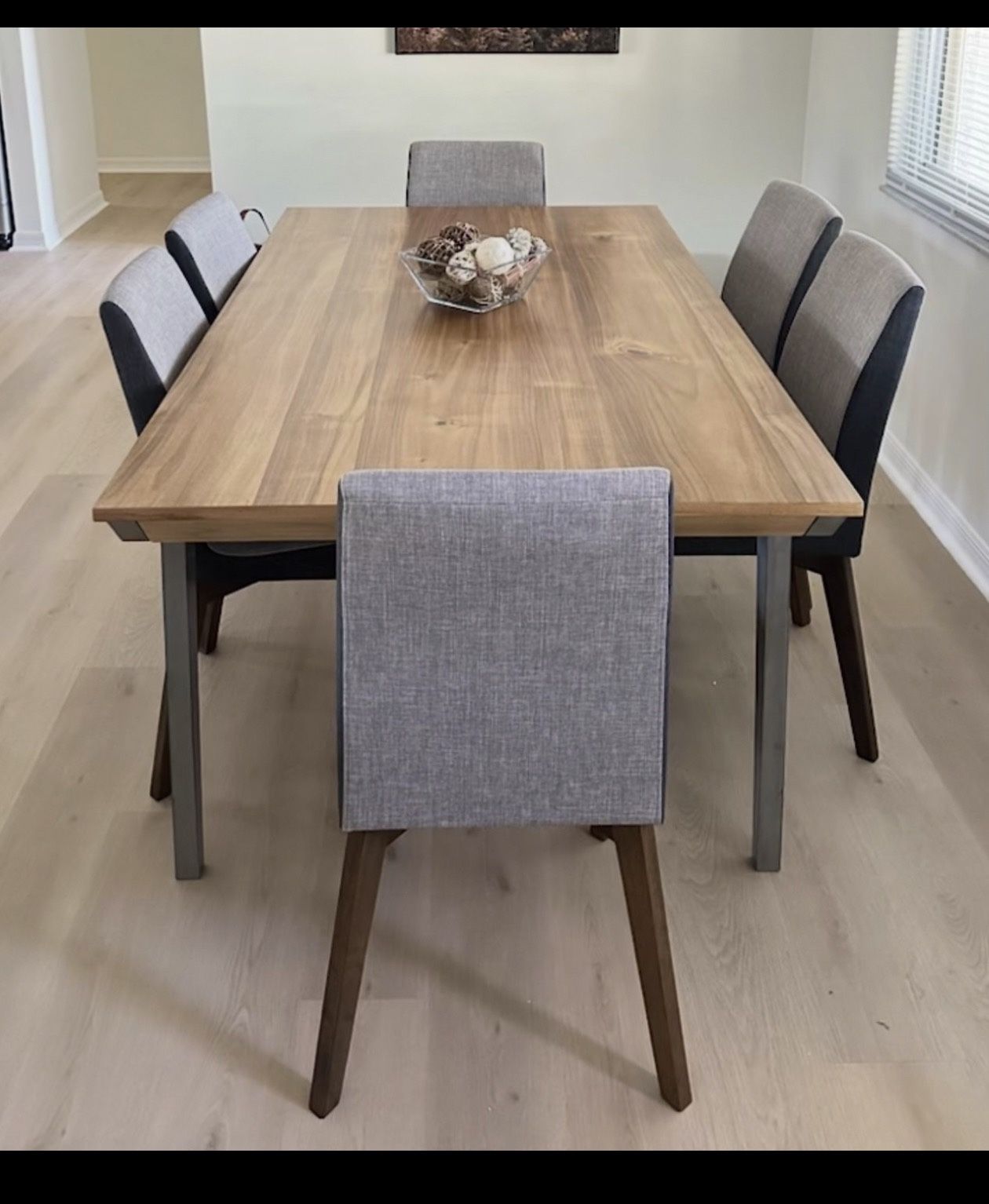 DINING SET w/ Natural Wood Color TABLE πππ»π€