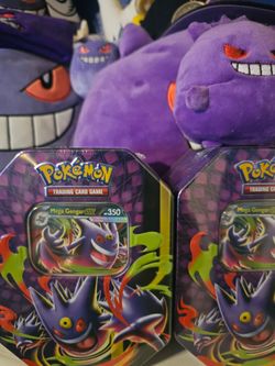 $35 each (2 available) Pokemon Mega Gengar ex tin