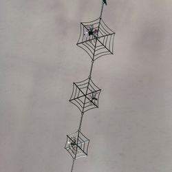 Very Cool Hanging Spiders and Webs Halloween