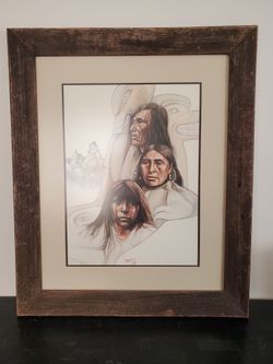 Original Art: Indigenous Spirit by Ygartua (1977)