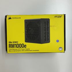 Corsair RM1000e (2023) Fully Modular Low-Noise Power Supply - ATX 3.0 & PCIe 5.0 Compliant - 105°C-Rated Capacitors - 80 Plus Gold Efficiency - Modern