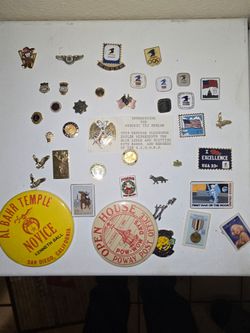 Rare collectible pins