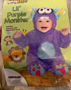 Monster costume baby