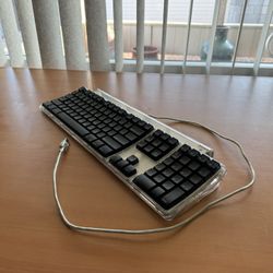 VINTAGE Apple Mac Pro Keyboard Black Rare M7803