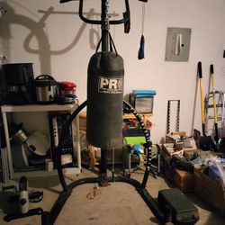 Punching Bag Stand Combo