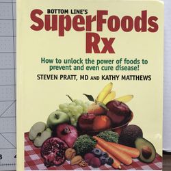 Superfood Rx hardcover book
