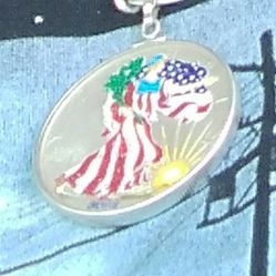 1 Oz Colorized 2000 Silver American Eagle 