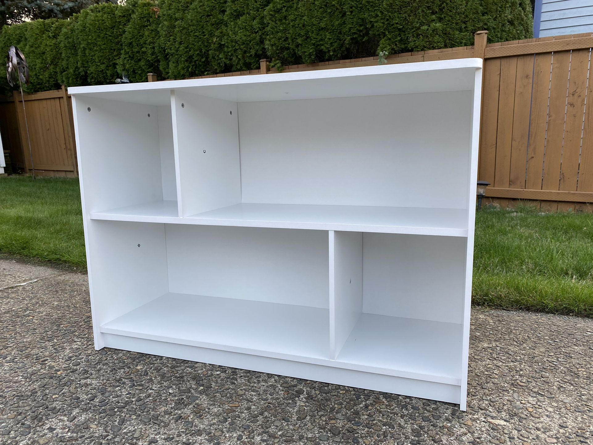 Horizontal Storage Shelf - White