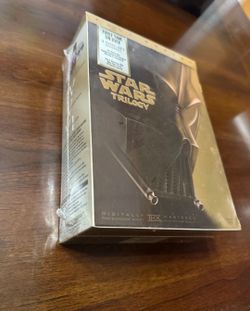 2004 Star Wars Trilogy Gold Box 4 Disc DVD Set
