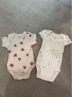 Carter 0 to 3 onsies new