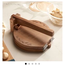 Presa De Madera  Para Aser Tortillas Princess House 