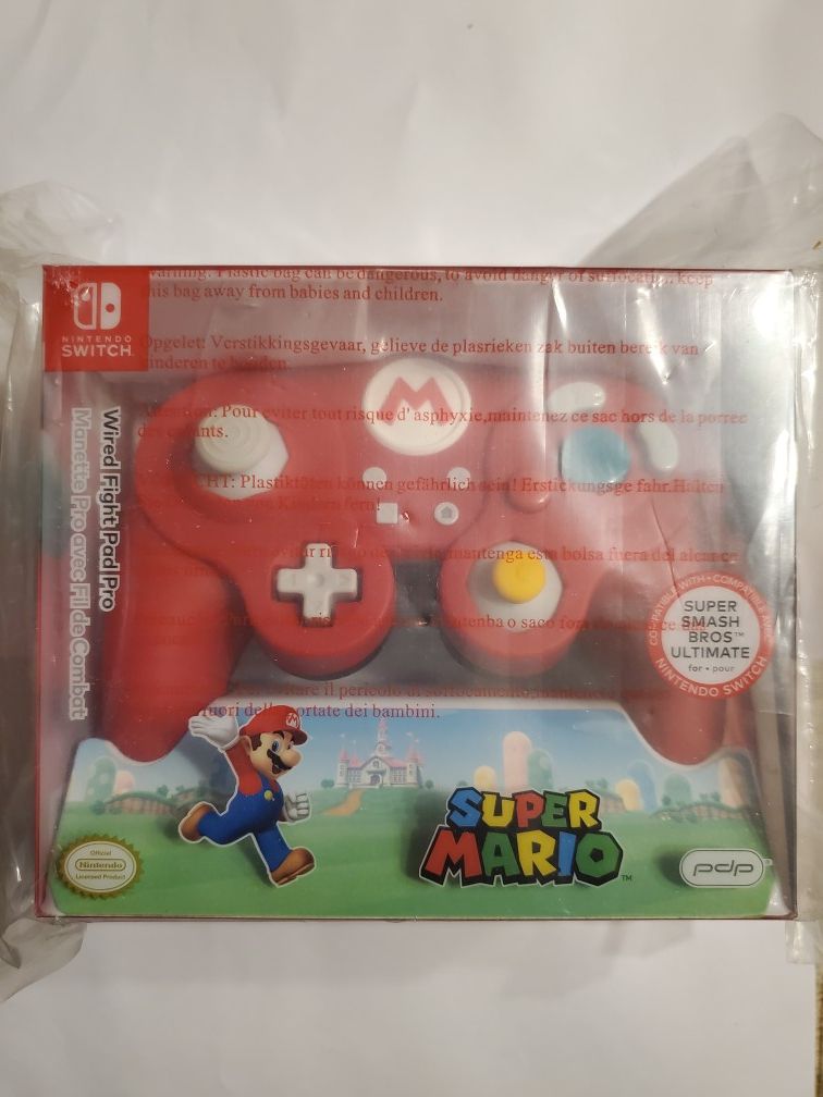 Nintendo Switch Super Mario Gamecube Style Controller