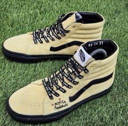 Limited Edition Sony music group Vans SK8 Hi Mellow Yellow Bonita Applebum A Tribe Called Quest SZ 9.5