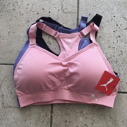 NWT Puma Sports Bra 3pack Size S