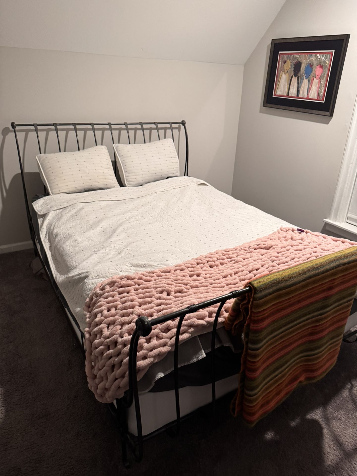 Classic Metal Bed Frame