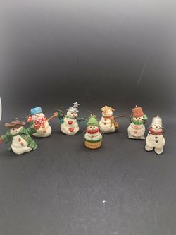 Hallmark Snowmen Ornaments 