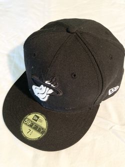 Miami Heat NBA Black & White Cap Size 7 3/4