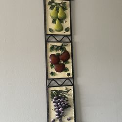 Assorted Fruit Frame / Decor