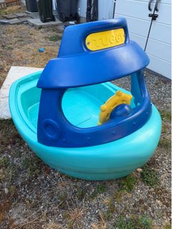 Step 2 Tuggy Tugboat Sandbox