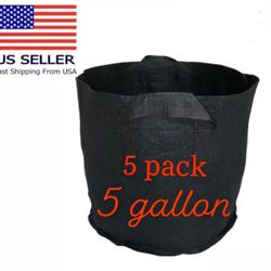 Grow Bags 5gallon Grow Bagswith Handles