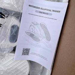 motorized elliptical trainer