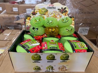 Christmas Grinch Squishy Buns – Bulk Wholesale