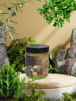 Okra and herbal hair growth grease