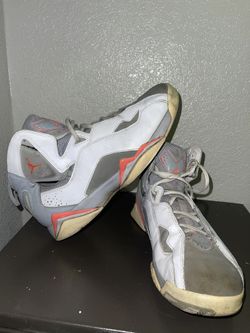 Comfortable Classy White & Grey Jordan’s 